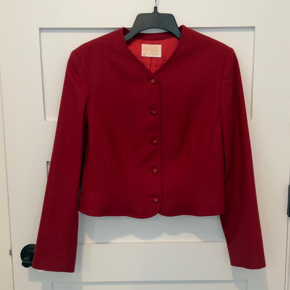 Pendleton Women's Red Blazer